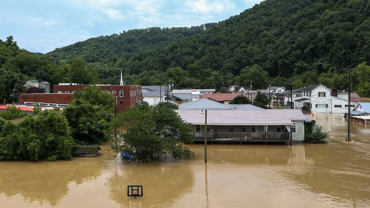 Floyd County was under water after torrential rain Thursday.