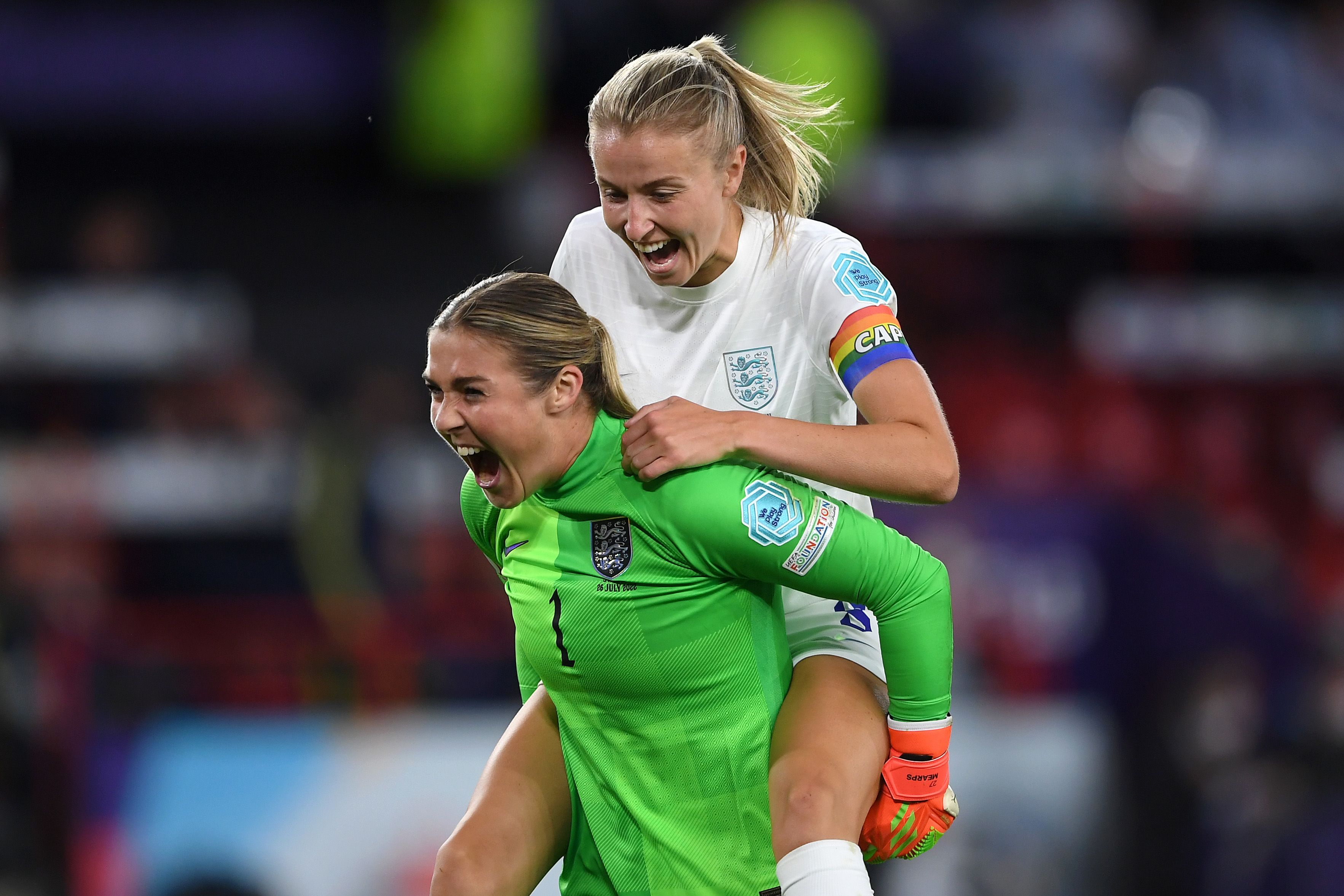 Sales of England Women's football shirts boom ahead of Sunday's Euro final  against Germany 