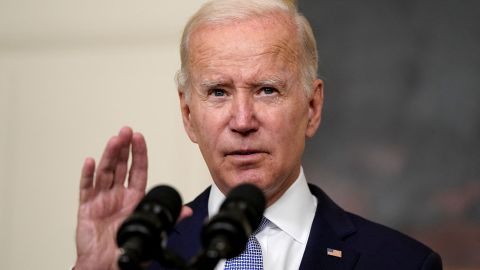 President Joe Biden gestures as he delivers remarks on the Inflation Reduction Act of 2022 at the White House in Washington, U.S., July 28, 2022.