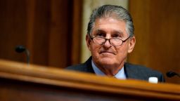 Sen. Joe Manchin of West Virginia attends a Senate Energy and Natural Resources Committee hearing on July 19, 2022. 