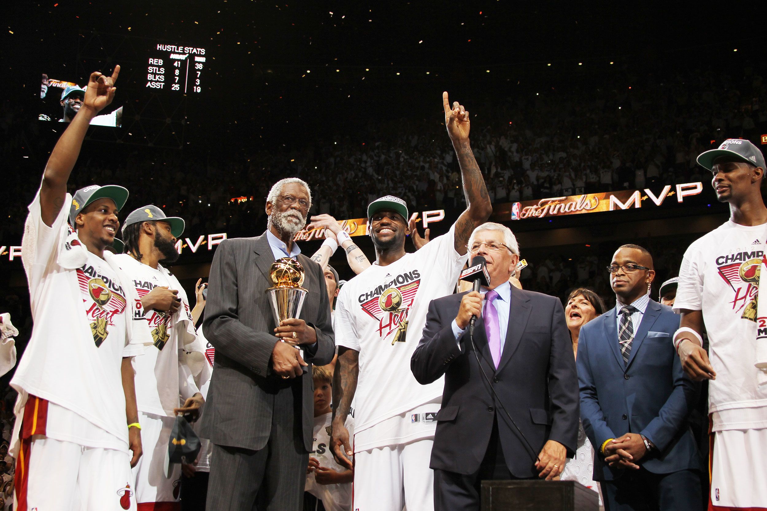 NBA Finals: Who has won the most Bill Russell NBA Finals MVP Awards?