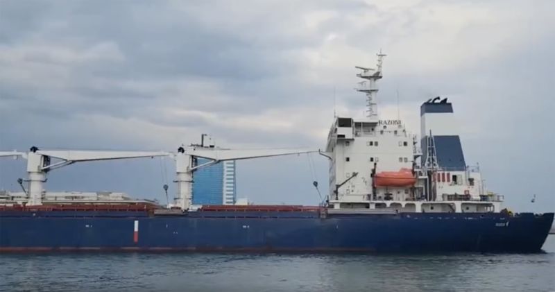 Grain Ship Departs Key Ukrainian Port For First Time Since Early Days ...