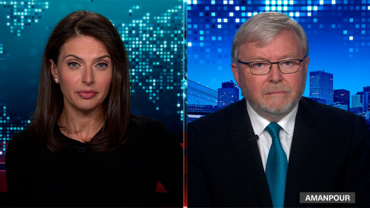 Kevin Rudd Amanpour