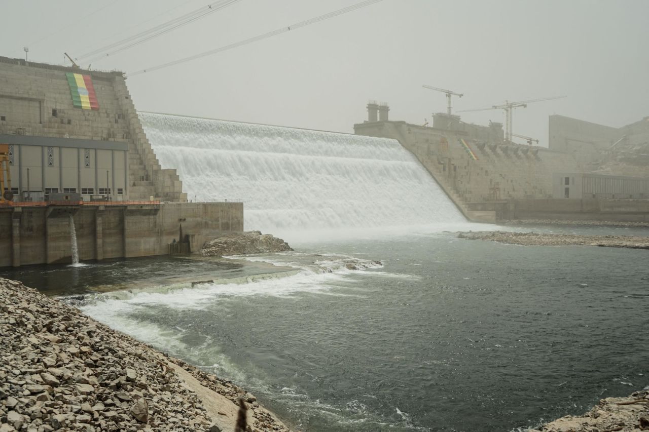 The ambitious <a href="http://www.cnn.com/2020/07/21/africa/ethiopia-nile-river-dam-afr-intl/index.html" target="_blank">Grand Ethiopian Renaissance Dam (GERD)</a> is one of Africa's biggest infrastructure projects. Built on the Blue Nile River near Ethiopia's border with Sudan, the <a href="https://edition.cnn.com/2018/10/19/africa/ethiopia-new-dam-threatens-egypts-water/index.html" target="_blank">$5 billion dam</a> will generate 6,000 megawatts of electricity annually. The project aims to turn Ethiopia into Africa's <a href="https://edition.cnn.com/2015/03/06/africa/grand-reneissance-dam-ethiopia/index.html" target="_blank">biggest hydroelectric exporter</a>.<br /><br />But the dam has been controversial from the get-go. The Blue Nile is one of two sources for the River Nile, providing <a href="https://www.reuters.com/article/us-sudan-nile-fb/factbox-the-nile-river-treaties-facts-and-figures-idUSTRE76742R20110709" target="_blank" target="_blank">85% of the water </a>that flows north through Sudan and Egypt, to the Mediterranean. Colonial-era agreements mean Egypt and Sudan, which rely on the river for their water supply, have maintained control over the river in the past -- but Ethiopia's dam threatens this. Negotiations between Ethiopia, Sudan and Egypt are ongoing, but an<a href="https://edition.cnn.com/2021/01/11/africa/ethiopia-dam-talks-impasse-intl/index.html" target="_blank"> agreement is yet to be reached</a>. Ethiopia began generating electricity from the dam on February 20, 2022.
