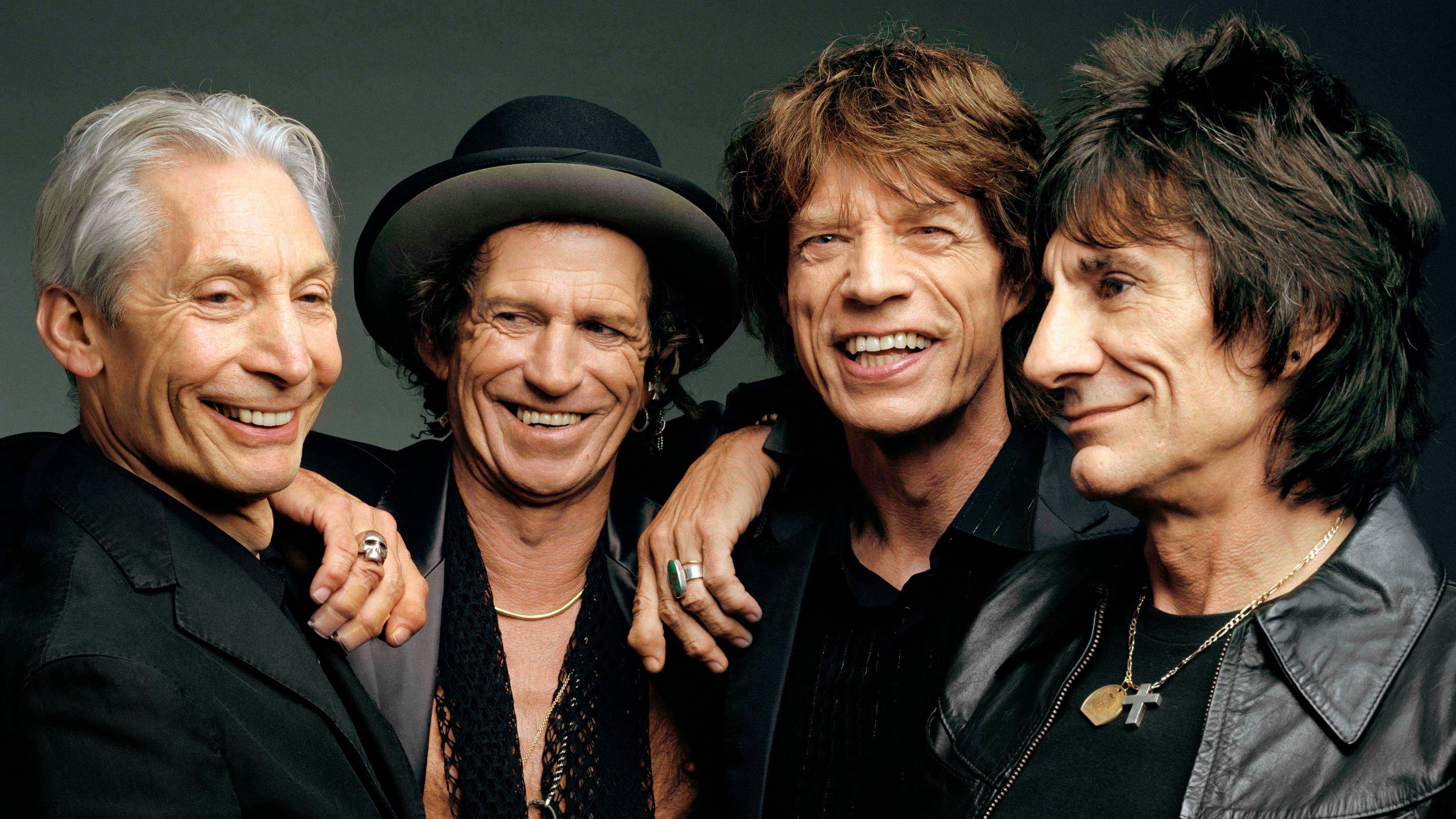 Charlie Watts, Keith Richards, Mick Jagger and Ronnie Wood.