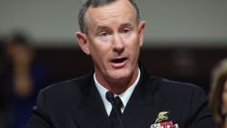 WASHINGTON, DC - JUNE 28:  United States Navy Vice Admiral William McRaven testifies during his confirmation hearing before the Senate Armed Services Committee on Capitol Hill June 28, 2011 in Washington, DC. Credited for organizing and executing Operation Neptune's Spear, the special ops raid that led to the death of Osama bin Laden, McRaven has been nominated to command the United State Special Operations Command.  (Photo by Chip Somodevilla/Getty Images)