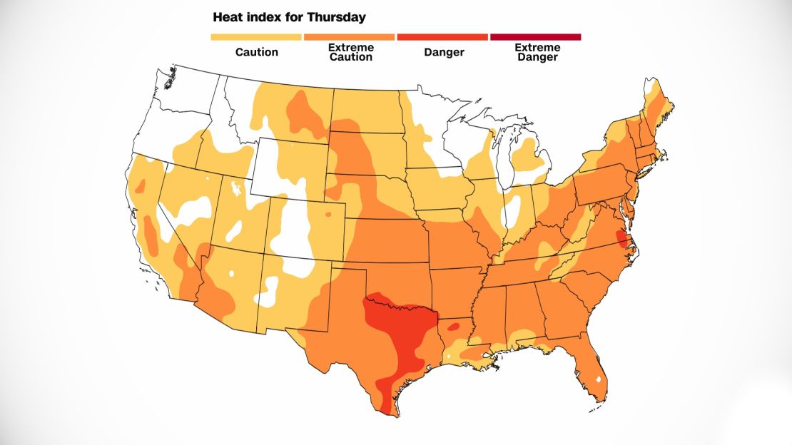 weather heat index forecast thursday 080422