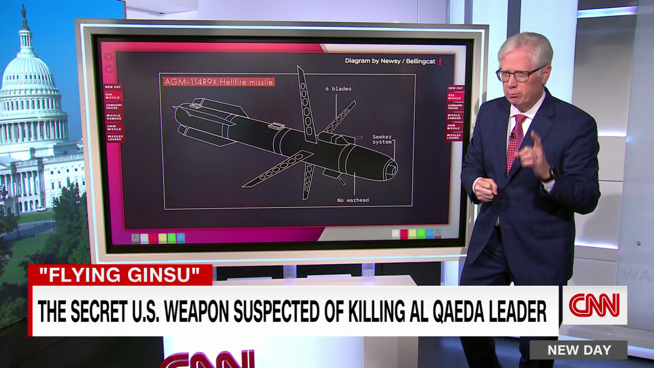 This bladed missile is believed to be behind al Qaeda leaders’ killing