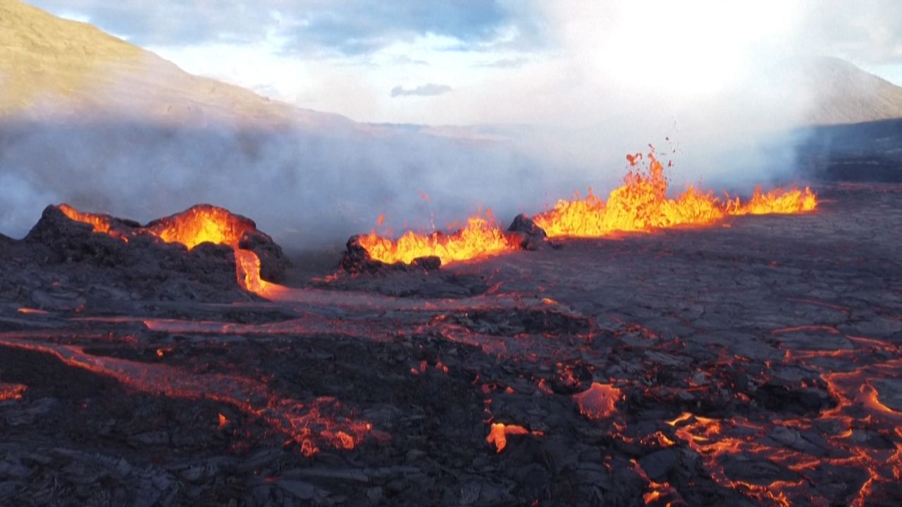 I had to have a little cry': Tourists watch stunning views of Iceland  eruption | CNN