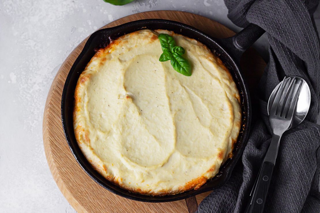 Shepherd's pie makes a hearty and rustic dish to serve up with the classic cast-iron skillet.