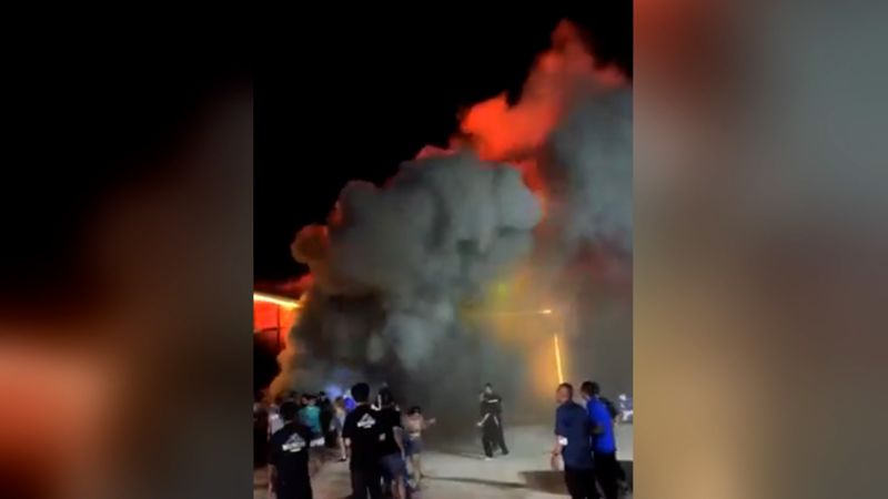 Cháy hộp đêm ở Thái Lan: 14 người thiệt mạng trong vụ cháy tòa nhà