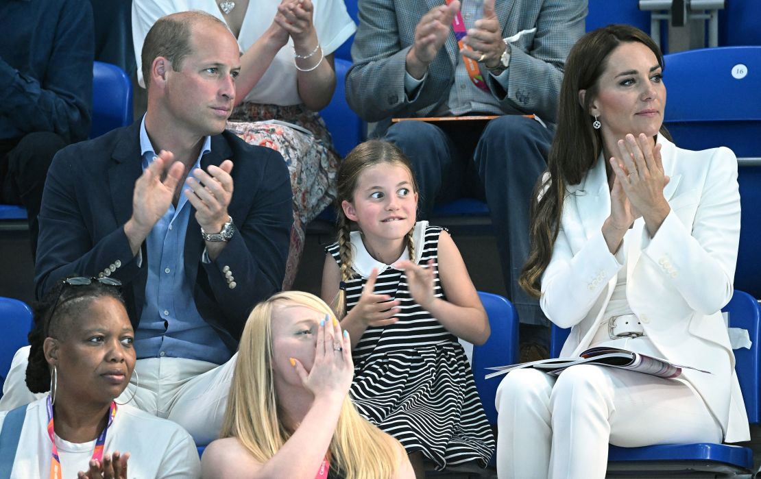 Princess Charlotte charmed sports fans at the Commonwealth Games this week. 