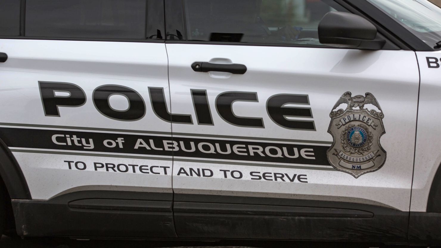 Albuquerque police pictured on June 30, 2021