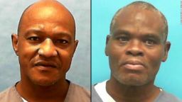 Amos Robinson, left, and Abron Scott were both indicted in a 1983 Tampa murder that sent wrong man to prison for over three decades. Both are serving life sentences. 