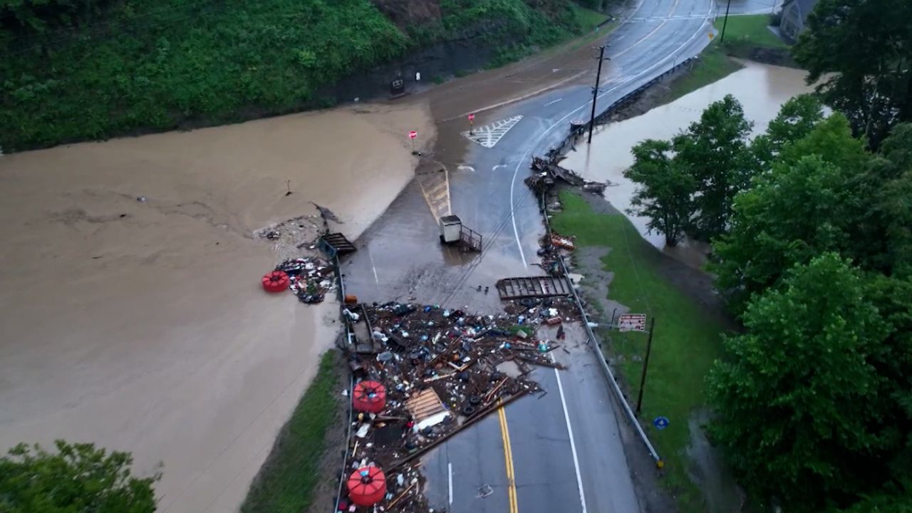 kentucky flood aerial