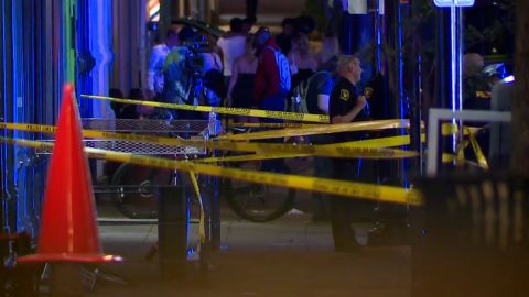 At least nine people were injured in a mass shooting overnight in downtown Cincinnati early Sunday.
