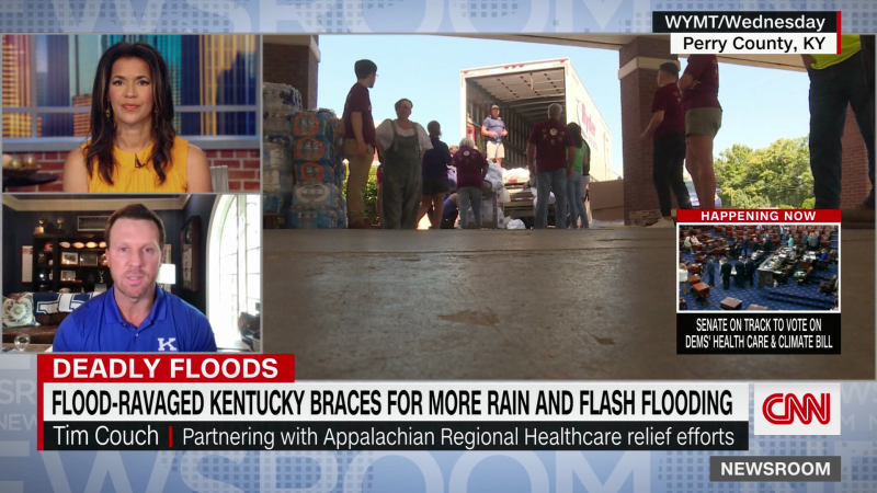 Former NFL QB returns to KY amid flood recovery efforts | CNN