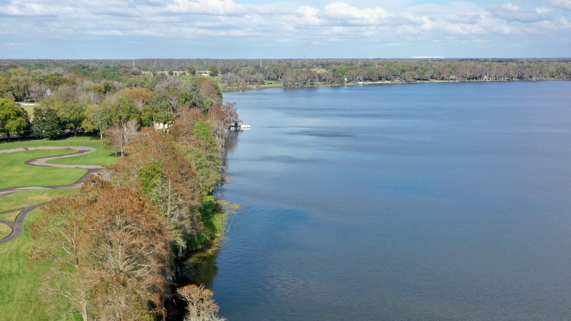 An alligator bit a man’s face at Lake Thonotosassa in Florida