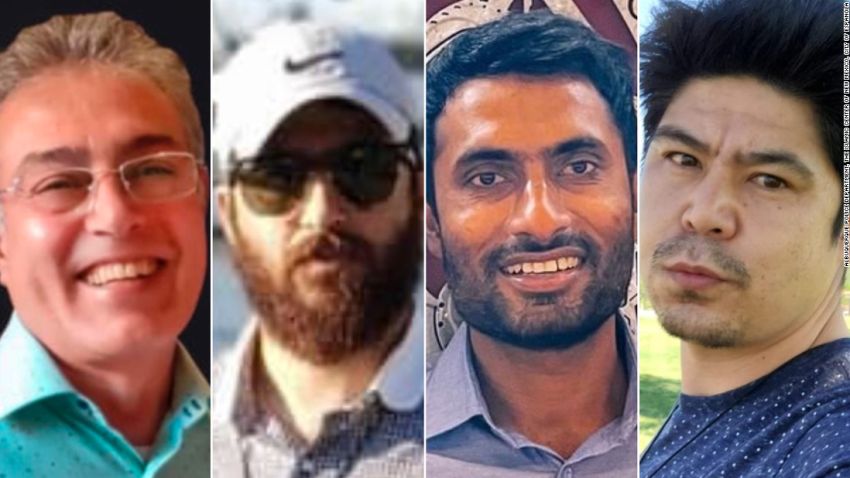 Mohammad Ahmadi, Naeem Hussain, Muhammad A Hussain and Aftab Hussein are the four Muslim men killed recently in Albuquerque, New Mexico. Police say the killings may be connected.