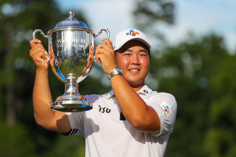 Kim Joo-hyung South Korean, 20, soars to historic first PGA Tour win CNN