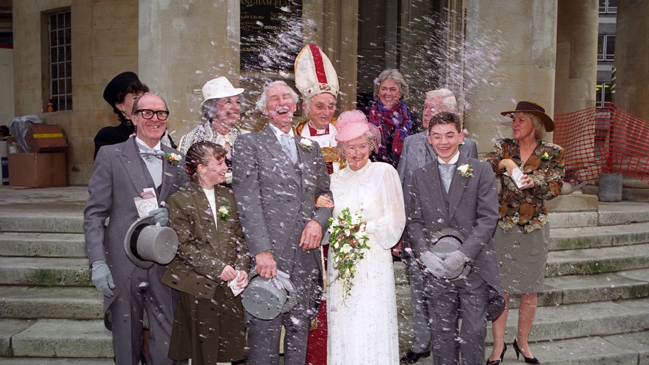 In 1991, "The Archers" celebrated 40 years on the air with a special edition featuring the wedding of Peggy Archer, played by June Spencer, and Jack Woolley, played by Arnold Peters.