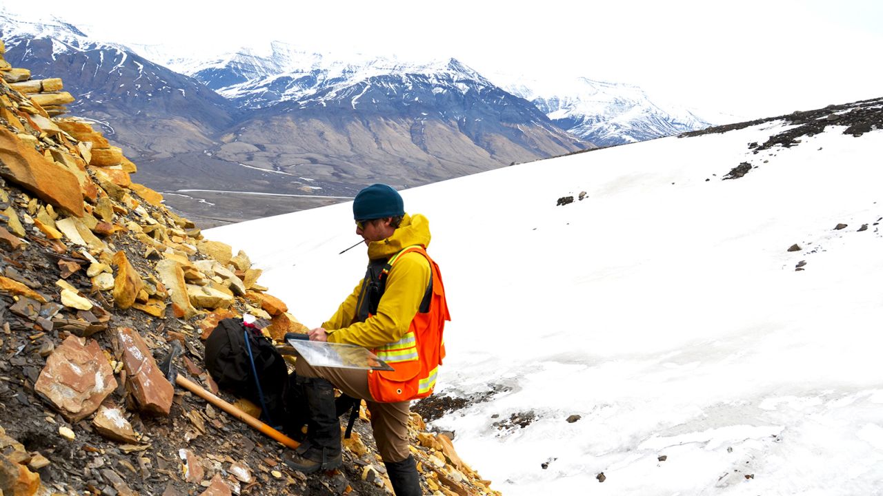 A Kobold Metals worker in Greenland.