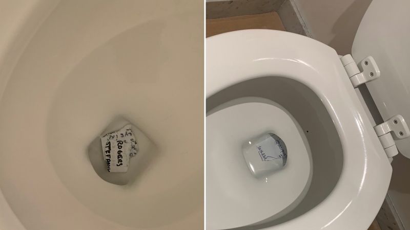 Photos show handwritten notes that Trump apparently ripped up and attempted to flush down toilet CNN Politics