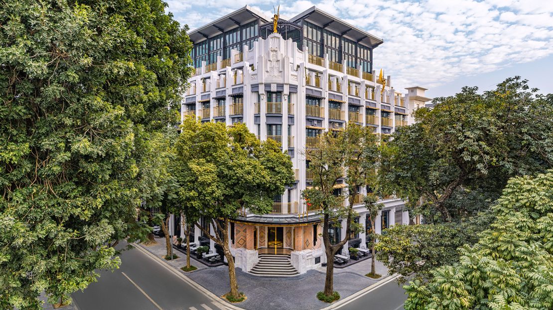 Capella Hanoi's design was inspired by the Roaring '20s.