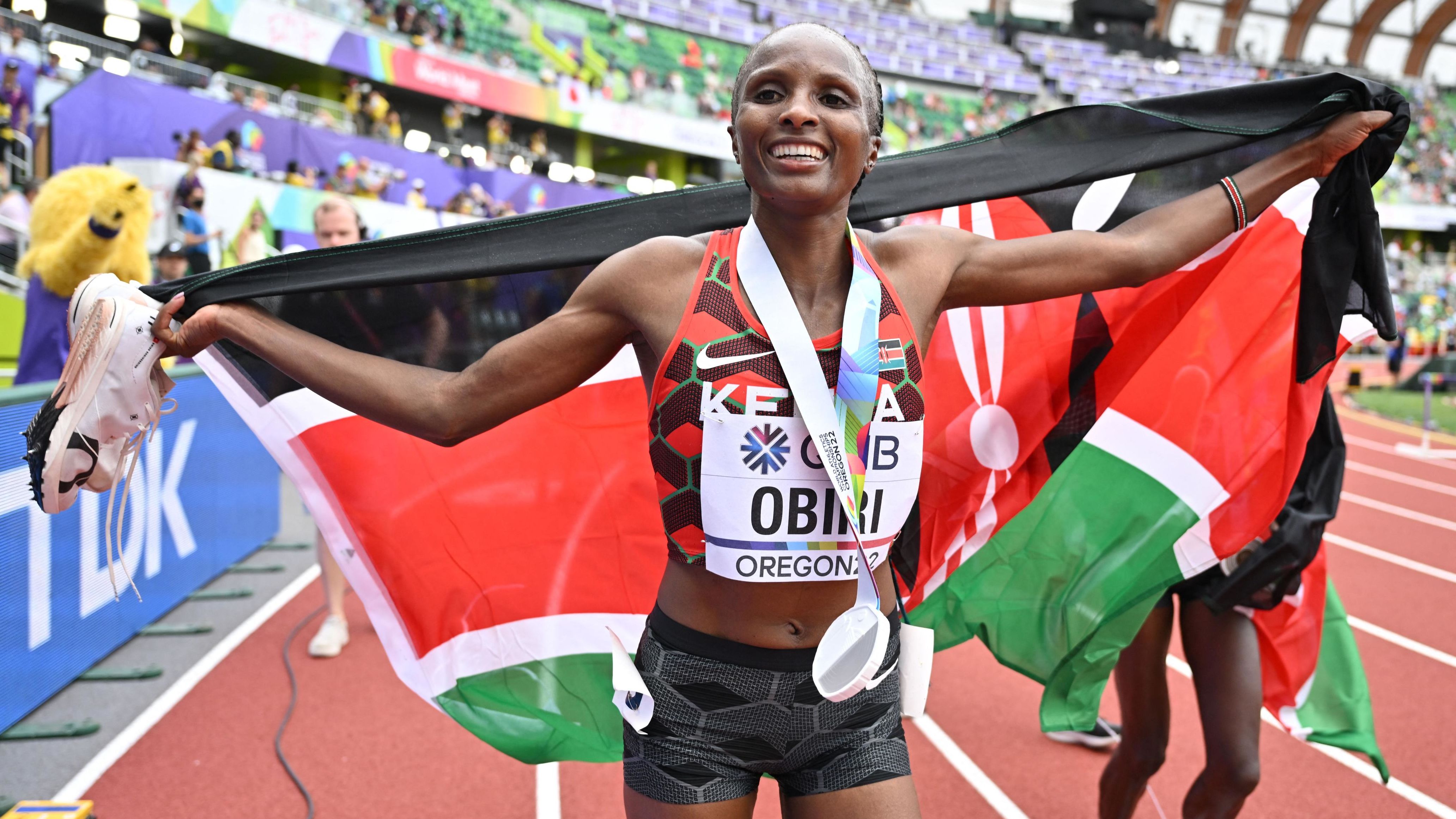 Obiri won a silver medal in the 10,000 meters at last month's World Athletics Championships in Oregon.