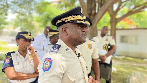 Director General de la Policía Haitiana Frantz Elbe.