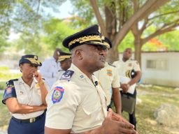 Director General of the Haitian police force Frantz Elbe.