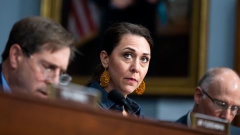  Rep. Jaime Herrera Beutler attends the House Appropriations Subcommittee on Labor, Health and Human Services, Education and Related Agencies hearing on May 11, 2022. 
