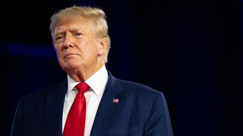 DALLAS, TEXAS - AUGUST 06: Former U.S. President Donald Trump speaks at the Conservative Political Action Conference (CPAC) at the Hilton Anatole on August 06, 2022 in Dallas, Texas. CPAC began in 1974, and is a conference that brings together and hosts conservative organizations, activists, and world leaders in discussing current events and future political agendas. (Photo by Brandon Bell/Getty Images)