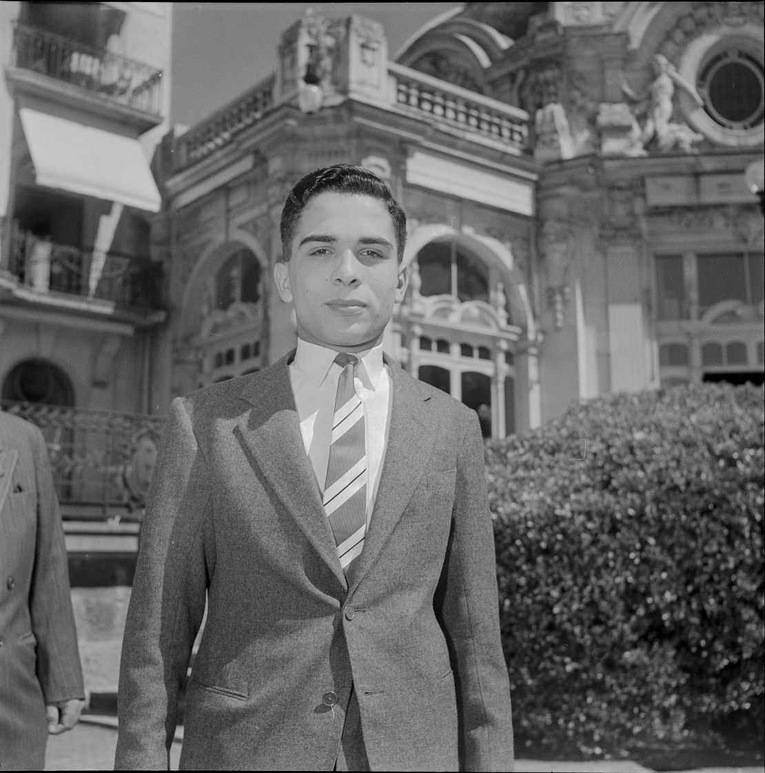 King Hussein of Jordan, Lausanne August 12, 1952