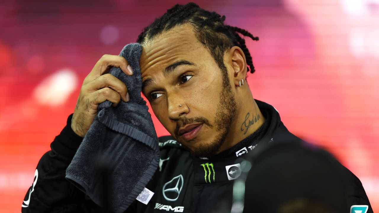 Lewis Hamilton told Vanity Fair his title race against Max Verstappen at the Abu Dhabi Grand Prix last year was one of his "toughest moments."
