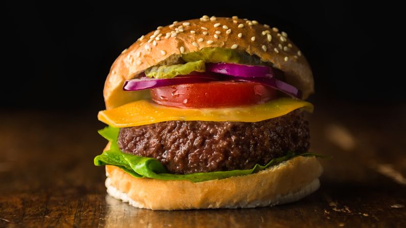Some scientists have opted for a different approach to producing animal-free meat.<a href="index.php?page=&url=https%3A%2F%2Fedition.cnn.com%2F2022%2F06%2F06%2Fhealth%2Flab-grown-meat-pros-cons-life-itself-wellness-scn%2Findex.html" target="_blank"> "Lab-grown" meat</a>, like this burger patty made by Mosa Meat, is cultivated by growing animal cells and the texture can be tweaked to desire. According to a <a href="index.php?page=&url=https%3A%2F%2Fcedelft.eu%2Fwp-content%2Fuploads%2Fsites%2F2%2F2021%2F04%2FCE_Delft_190107_LCA_of_cultivated_meat_Def.pdf" target="_blank" target="_blank">report </a>by research consultants CE Delft, cultivated meat technology produces much less greenhouse gas emissions and uses less land and water than traditional meat.