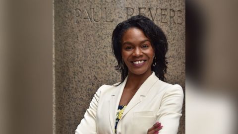 Rayla Campbell, candidate for secretary of state in Massachusetts.
