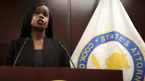Cook County State's Attorney Kim Foxx said more cases could be resolved in a few weeks.