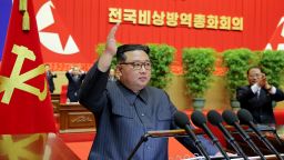 North Korea held a the National Meeting of Reviewing the Emergency Anti-epidemic Work on Wednesday.