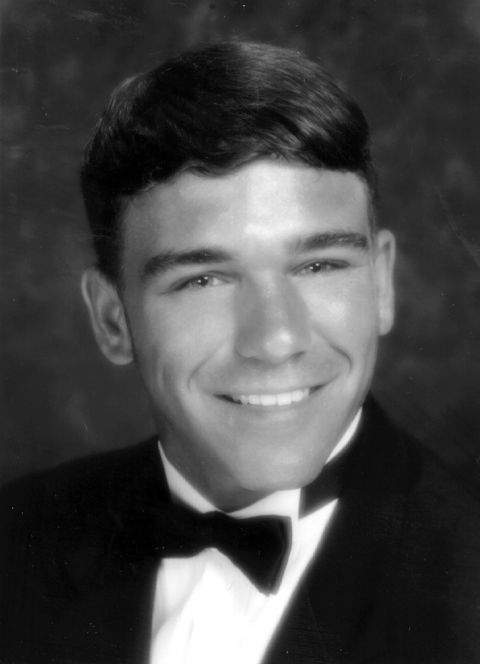 DeSantis' yearbook photo from Dunedin High School in Florida. He would go on to Yale University, where he played on the baseball team.