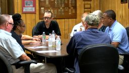 Vincent Alabama council members meet on August 8. (WBRC)