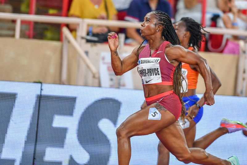 Shelly-Ann Fraser-Pryce's stunning scratch from 100 semifinal