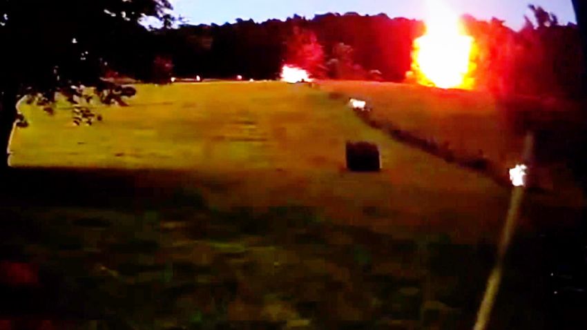 va man struck by lightning video