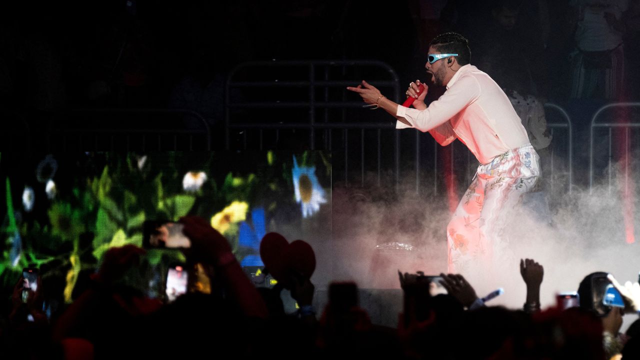 Bad Bunny performed "El Apagón," or "The Blackout," among other songs, at his July 28 concert in San Juan.