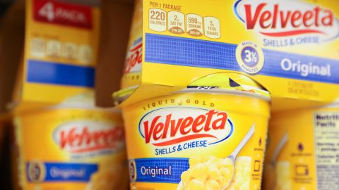 Velveeta shells on a supermarket shelf last year.