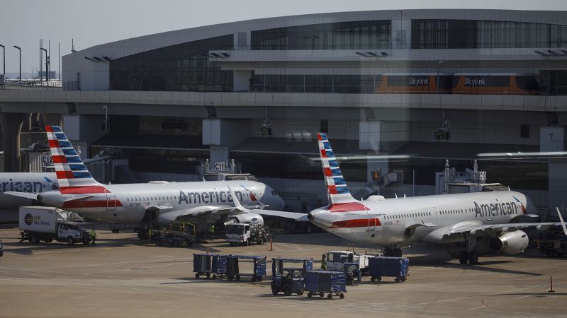 Unexpected storms diverted 100 American Airlines flights and