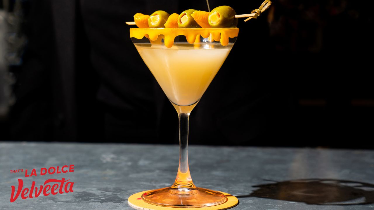 The Velveeta Veltini is part of Velveeta's new marketing campaign, La Dolce Velveeta.