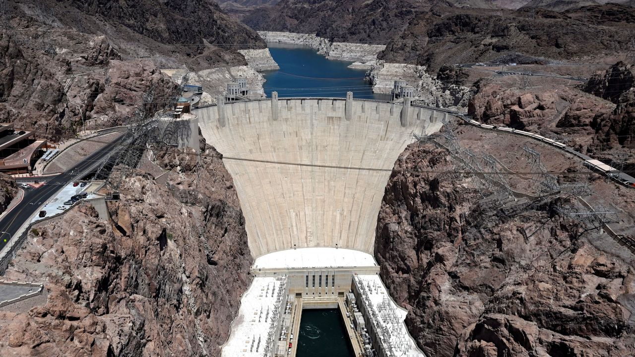 The West's historic drought is draining Lake Mead, and the lower it gets, the less hydroelectricity Hoover Dam can produce.