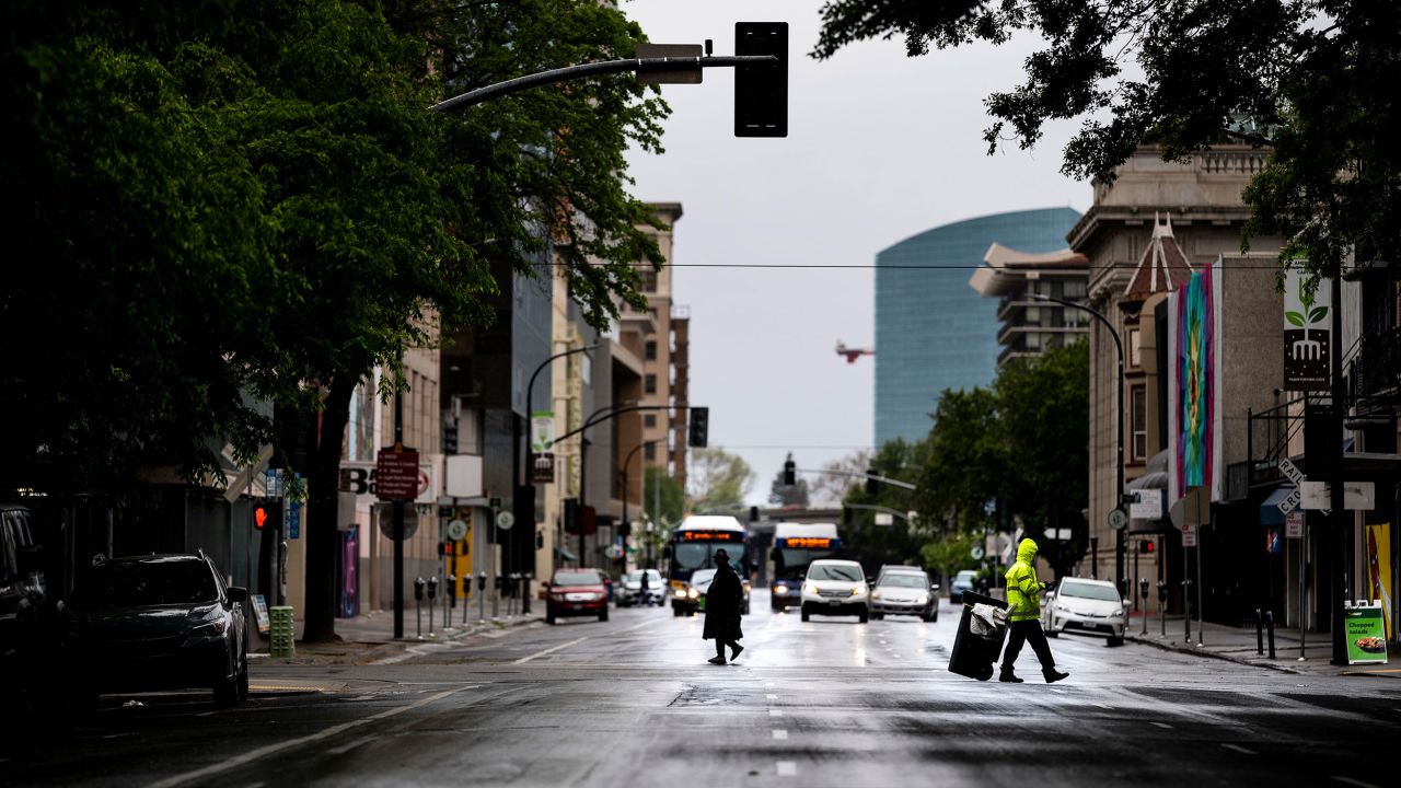 Downtown Sacramento today, which was raised 10-15 feet after the historic floods.