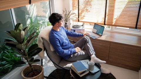 work from home STOCK